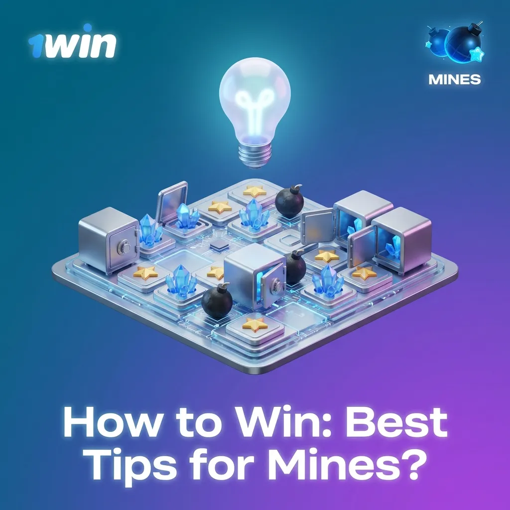 Player selecting tiles on Mines game grid with strategic cash-out interface and mine count settings displayed — 1win Mines in India