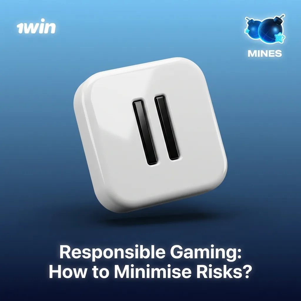 Person setting budget limits on gaming device to promote responsible gambling and minimize financial risks — 1win Mines in India