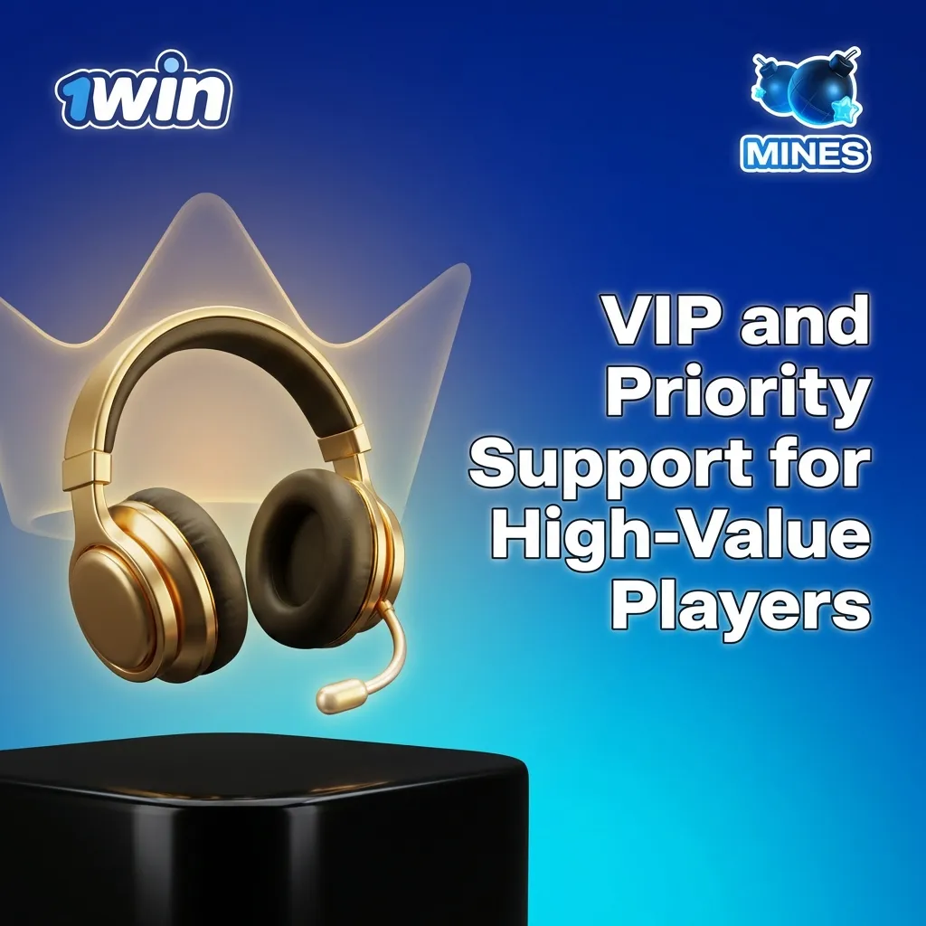VIP players get dedicated account managers, priority support channels, and faster response times with 24/7 availability — 1win Mines in India